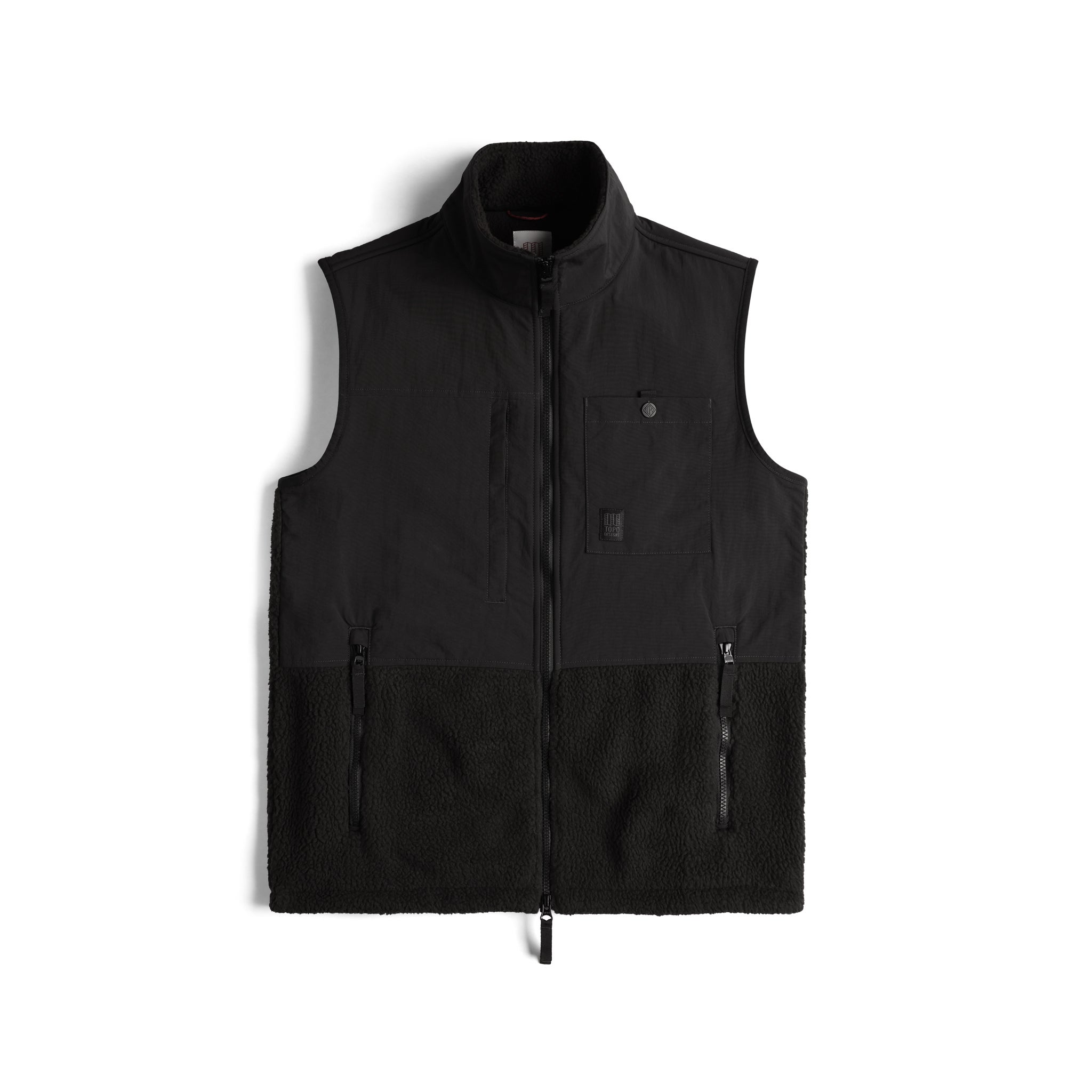 Topo Designs Subalpine Fleece vest Black Rambler